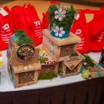 Bee houses created by TCGers. 